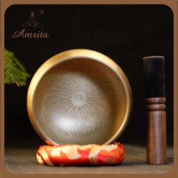 Special patterned swing bells - Tibetan swing bells - Nepal swing bells - Singing bowls - BRONZE ROTATING BELLS